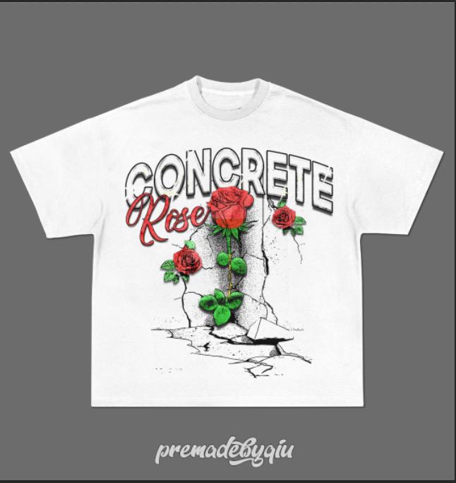 Concrete Rose T-Shirt